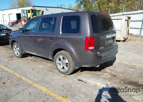 2012 Honda Pilot Ex-L из США, поврежденный, VIN 5FNYF3H5XCB041180